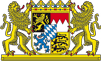 Logo des Staatsministeriums mit dem 'Bayerischen Staatswappen'